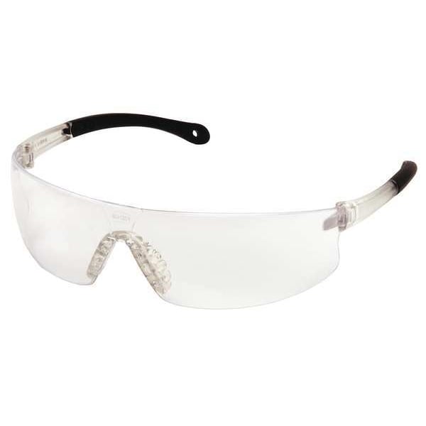 Pyramex Provoq, Safety Glasses Anti-Fog, Anti-Static & Anti-Scratch, Clear Lens, Frameless, Wraparound - S7210ST