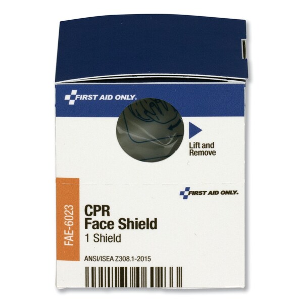 First Aid Only SmartCompliance CPR Face Shield and Breathing Barrier, Plastic - FAE-6023