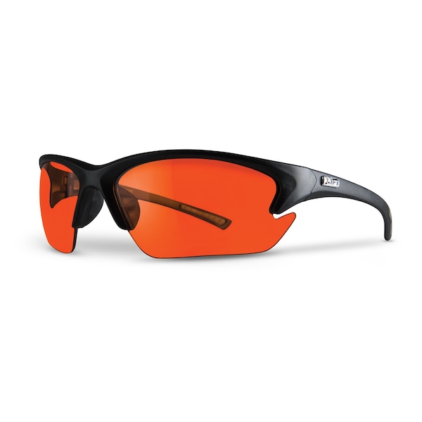 Lift Safety QUEST Safety Glasses BlackClear - EQT-12KC