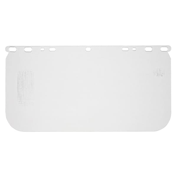 Mcr Safety Glasses, USS Single Clear PETG 8x15.5x.040, 12PK - 486400