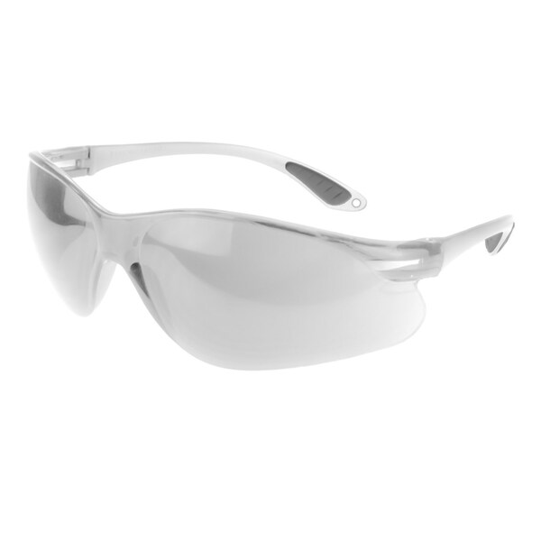 Radians Safety Glasses, Wraparound Clear Polycarbonate Lens, Anti-Fog,  - PS0111ID
