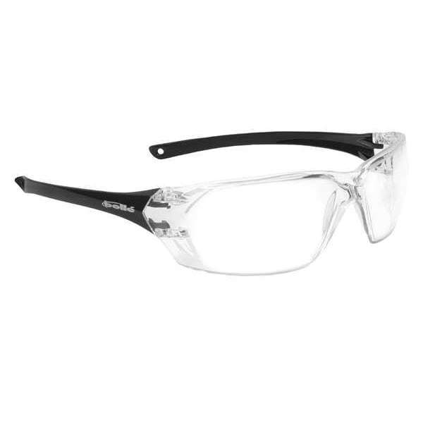 Bolle Safety Prism, Safety Glasses Anti-Fog, Anti-Static & Anti-Scratch, Clear Lens, Frameless, Wraparound - 40057