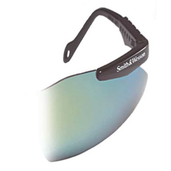 Smith & Wesson Magnum 3G, Safety Glasses Anti-Scratch, Amber Mirror Lens, Frameless, Wraparound - 19940
