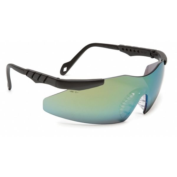 Smith & Wesson Magnum 3G, Safety Glasses Anti-Scratch, Amber Mirror Lens, Frameless, Wraparound - 19940