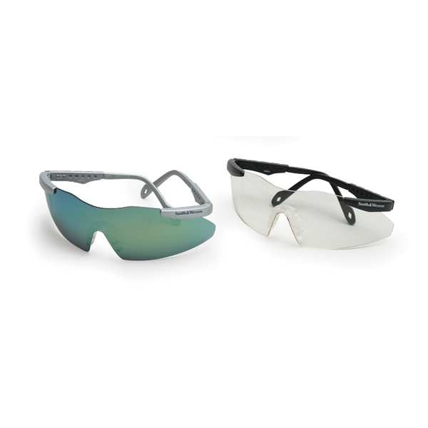 Smith & Wesson Magnum 3G, Safety Glasses Anti-Scratch, Amber Mirror Lens, Frameless, Wraparound - 19940