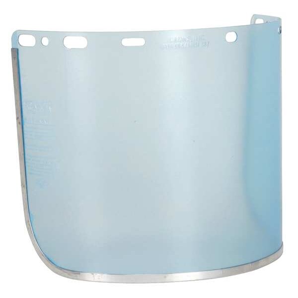 Mcr Safety Faceshield Visor, Clear Visor, 8" Height, Uncoated Lens, Clear - 181640A