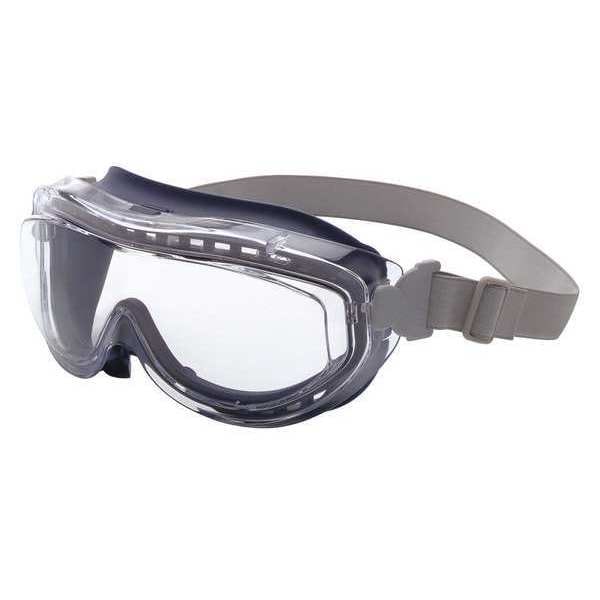Honeywell Uvex Safety Goggles, Anti-Fog, Hydrophilic, Hydrophobic, Scratch-Resistant, Clear Lens, Indirect Venting - S3405HS