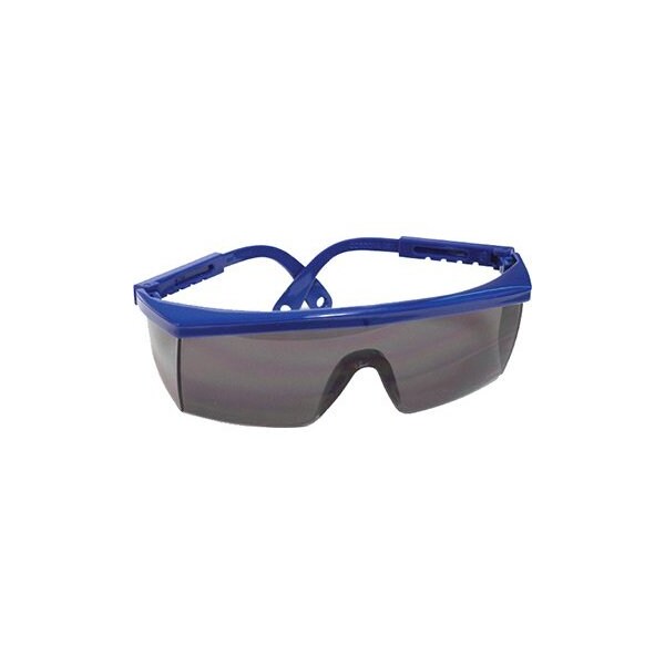 The Brush Man Smoke Lens Safety Glasses, Economy, 12PK - SG-ECONOMY-SM