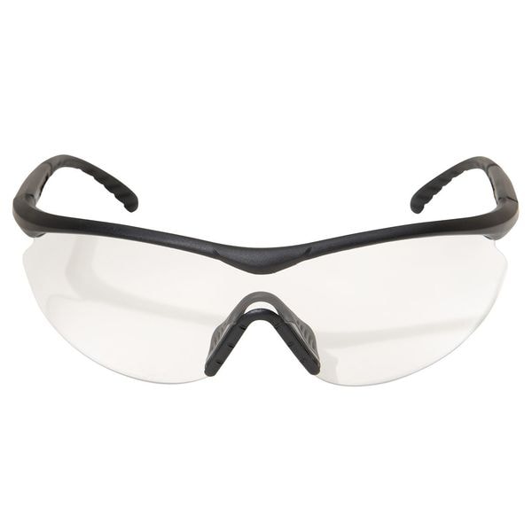 Edge Eyewear Fastlink Vapor Shield, Safety Glasses Anti-Scratch, Clear Lens, Half-Frame, Wraparound - XFL611