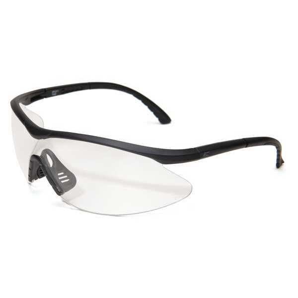 Edge Eyewear Fastlink Vapor Shield, Safety Glasses Anti-Scratch, Clear Lens, Half-Frame, Wraparound - XFL611