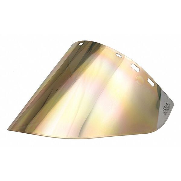 Paulson Faceshield, Metalzd, Gld/Clr, 10"x20"x.060" - IM22-GHC6F