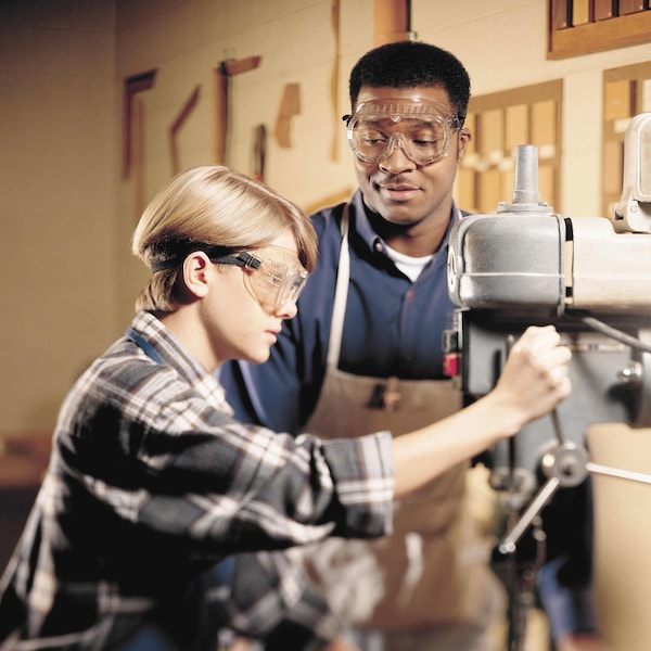 Mcr Safety Impact Resistant Safety Goggles, Scratch-Resistant, Clear Lens, Direct Vented / Perforated Venting - 2220