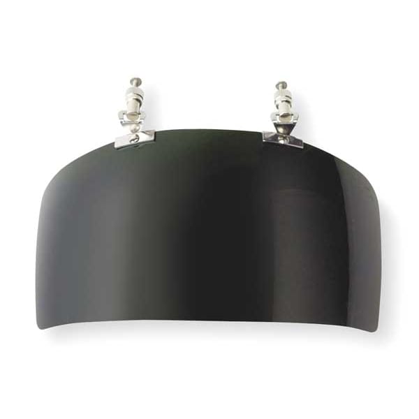 Sellstrom Faceshield Flip Window, Green Visor, 4-3/8" Height, Anti-Fog Lens, Green - S32166