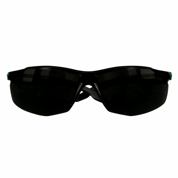 3M 500, Safety Glasses Anti-Fog &  Anti-Scratch, Gray Lens, Frameless, Wraparound - SF550AF-GRN