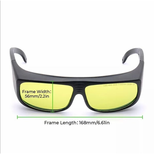 Xtool Safety Goggles for Laser 190nm-460nm & 800nm-1100nm - MXA-P001-G01