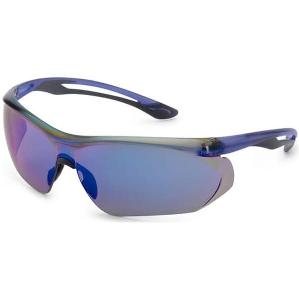 Gateway Safety Gateway Safety 280393927 Blue Mirror & Gray Flex Parallax Safety Glasses - 280393927