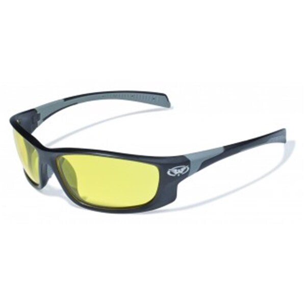 Safety Hercules 5 Glasses With Yellow Tint Lens - HERC 5 YT