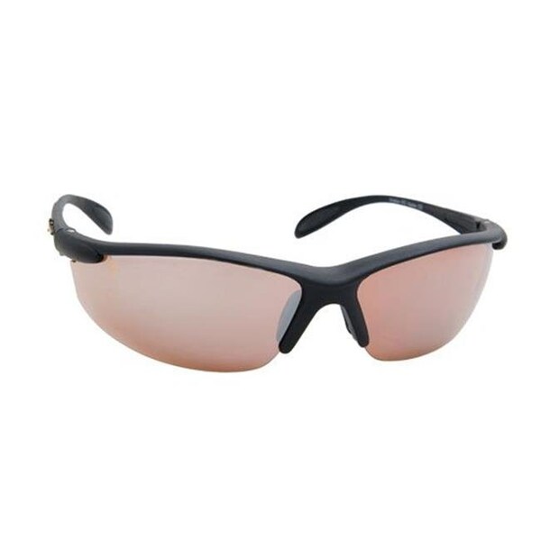 Coppermax Coppermax 3661DM Avalon Semi-Rimless Sunglasses - Matte Black - 3661DM