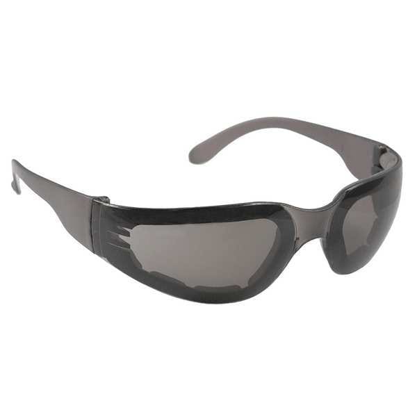 Radians Mirage Foam, Safety Glasses Anti-Fog, Gray Lens, Full-Frame, Wraparound - MRF121ID