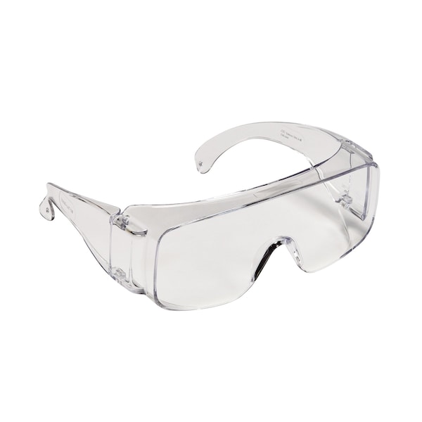 Scotch 3M Over-the-Glass Safety Glasses Clear Lens Clear Frame 1 pc - 47110H1-C