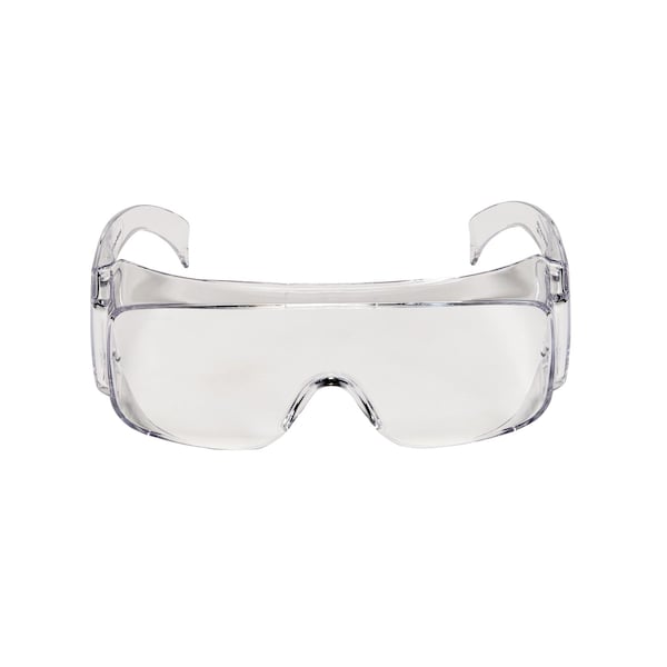 Scotch 3M Over-the-Glass Safety Glasses Clear Lens Clear Frame 1 pc - 47110H1-C