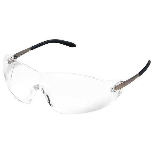 Condor Winger, Safety Glasses Anti-Scratch, Clear Lens, Frameless, Wraparound - 1VT96