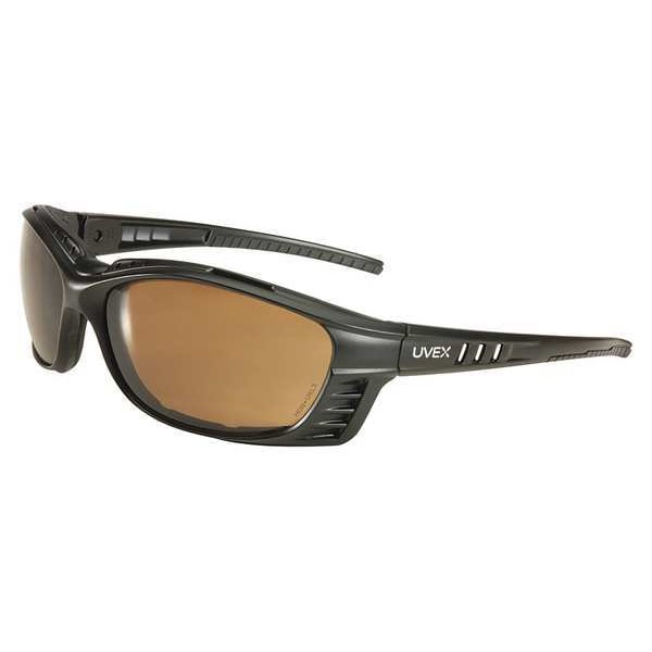 Honeywell Uvex Livewire, Safety Glasses Anti-Fog, Espresso Lens, Full-Frame, Wraparound - S2601HS