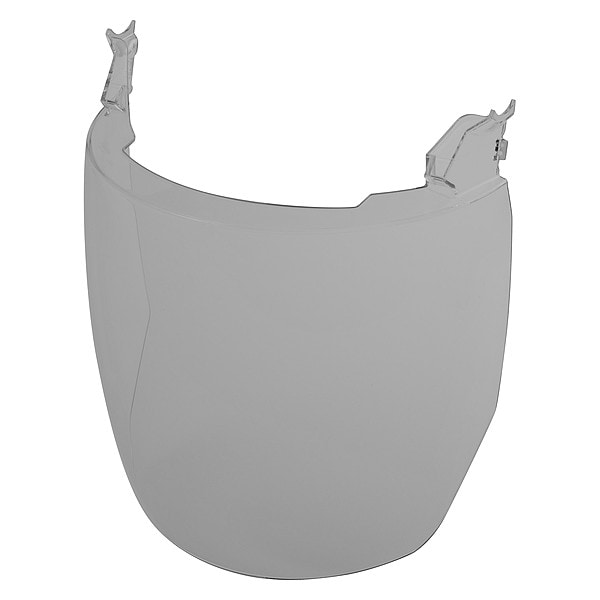 Milwaukee Tool BOLTâ„¢ 10PK Gray Face Shield Replacement Lenses (No-brim Helmet Only Mount), Gray Visor, Gray - 48-73-1447