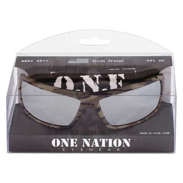 Deltaplus Live Free, Safety Glasses Anti-Scratch, Silver Mirror Lens - 18048