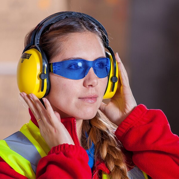 Bison Life Keystone, Safety Glasses Anti-Scratch, Assorted: Green, Pink, Blue, Gray, Yellow, Black Lens, 12 PK - BL-KSSG1-CLBT-ADP-12