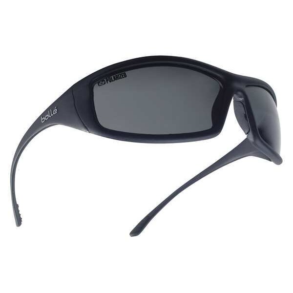 Bolle Safety Solis, Safety Glasses Anti-Fog, Anti-Static & Anti-Scratch, Polarized, Clear Lens, Full-Frame - 40065
