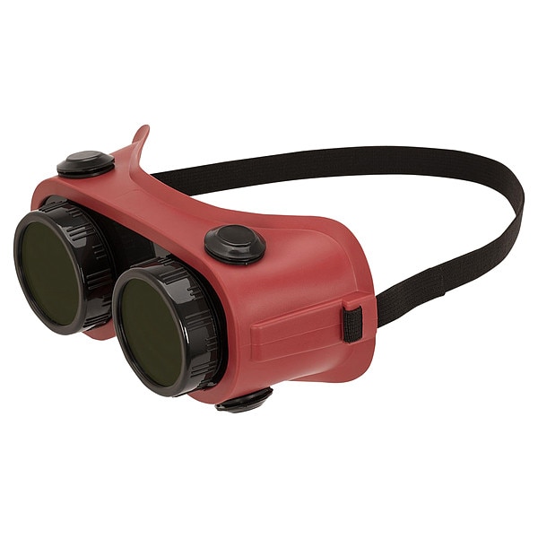 Jackson Safety Welding Goggles, Fixed Front, PC Lens - 15993