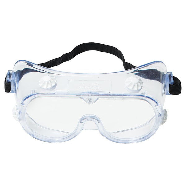 3M Safety Goggles, Clear Anti-Fog Lens, 334 Series, 10PK - 40661-00000-10