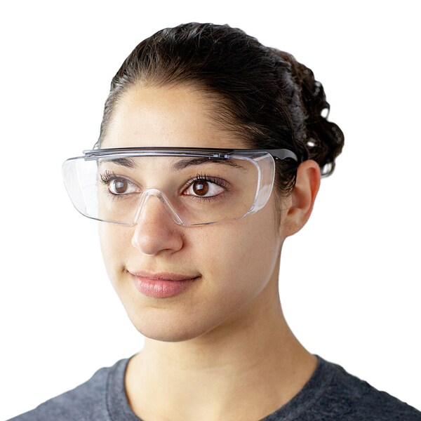 Bison Life Safe Handler, Clear Anti-Fog Lens, Polycarbonate - BLSH-MS-POSG-1CL-3P