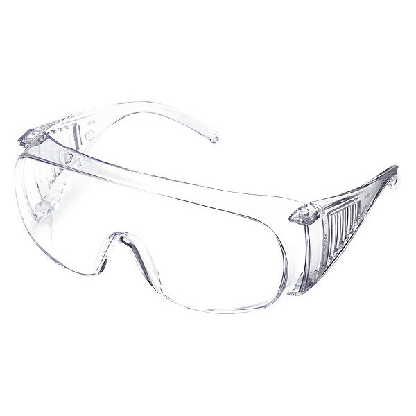 Condor Condor Visitor, Safety Glasses Anti-Scratch, Clear Lens, Frameless, Traditional - 4VCL8