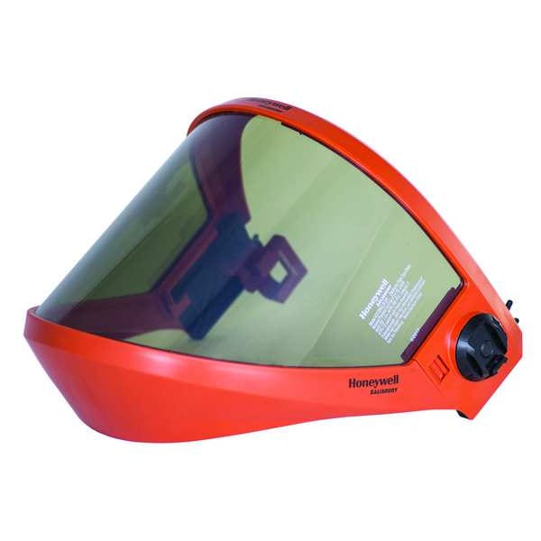 Salisbury Face Shield Assembly, Bronze Visor, 10 in Height, Anti-Fog, Scratch-Resistant Lens - AS1000FB-SPL