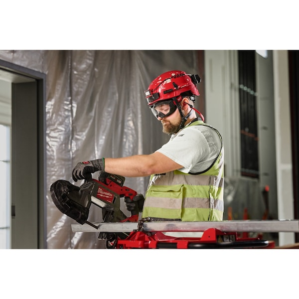 Milwaukee Tool Safety Goggles, Anti-Fog, Anti-Scratch, Clear Lens, D3, D4 ANSI/Dust Splash Rating, Universal - 48-73-2062