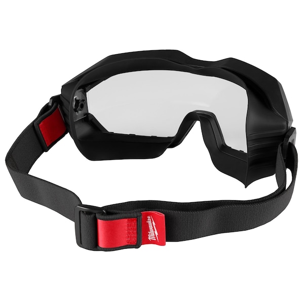 Milwaukee Tool Safety Goggles, Anti-Fog, Anti-Scratch, Clear Lens, D3, D4 ANSI/Dust Splash Rating, Universal - 48-73-2062