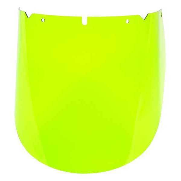 Msa Safety Visor, Green Visor, Polycarbonate, Anti-Fog, Scratch-Resistant Lens, Green - 10115847