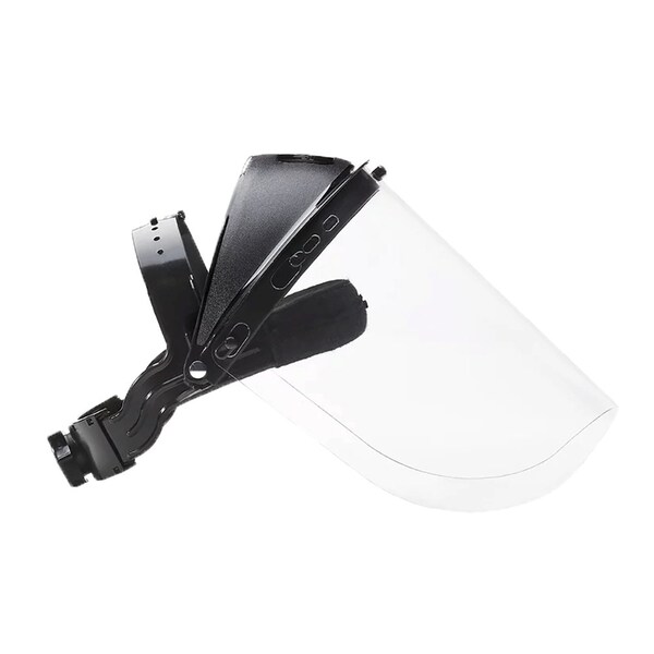 Jackson Safety Faceshield Kit, Model K Ratcheting Crown with 9 in x 15 1/2 in x 0.040 in thick Acetate window - 14957