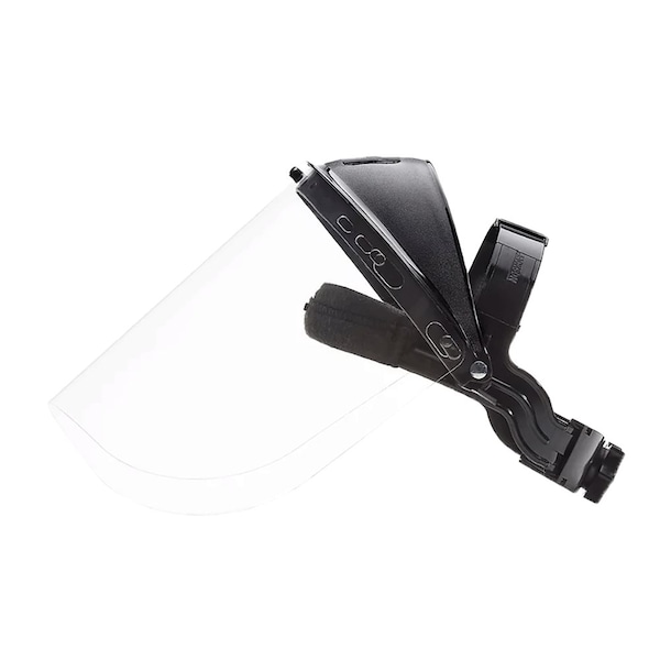 Jackson Safety Faceshield Kit, Model K Ratcheting Crown with 9 in x 15 1/2 in x 0.040 in thick Acetate window - 14957