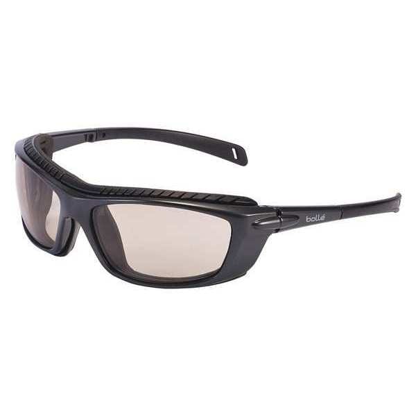 Bolle Safety Safety Glasses, Anti-Fog, Anti-Static & Anti-Scratch, CSP Lens, M - 40278