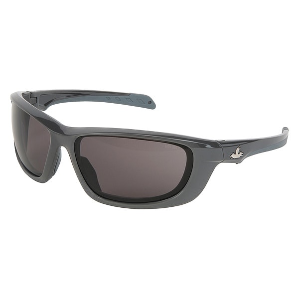 Mcr Safety UD1, Safety Glasses Anti-Scratch, Gray Lens, Full-Frame, Traditional - UD112P