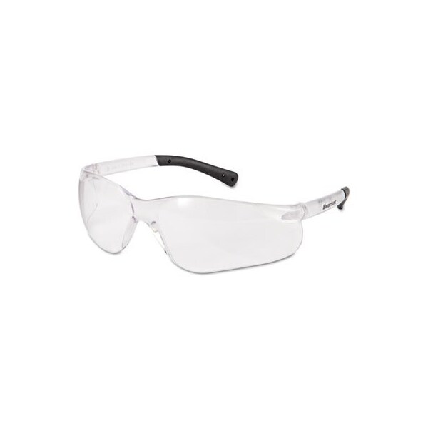 Ors Nasco MCR Safety, Bearkat Safety Glasses, Frost Frame, Clear Lens - BK110AFBX
