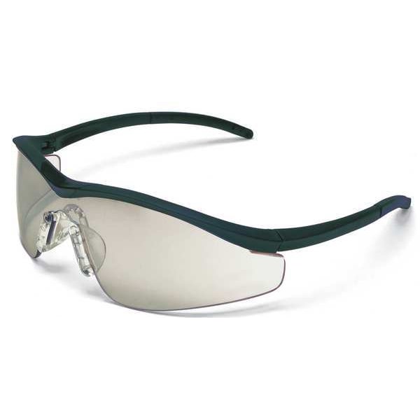 Mcr Safety Triwear, Safety Glasses Anti-Fog &  Anti-Scratch, Light Gray Lens, Half-Frame, Wraparound - T1119AF