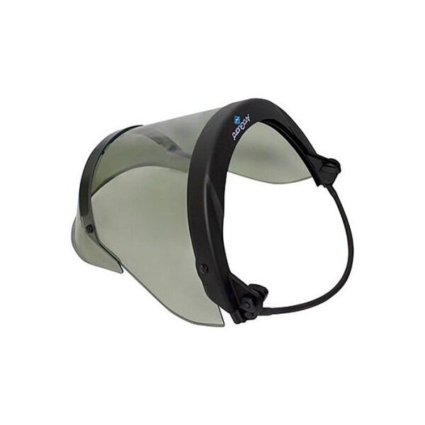 National Safety Apparel ArcGuard H12HTU 12 cal PureView Arc Flash Face Shield with Full Brim Adapter - H12HTU