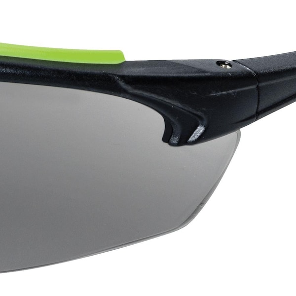 Sellstrom Premium, Safety Glasses Anti-Fog &  Anti-Scratch, Smoke Lens, Half-Frame - S72001