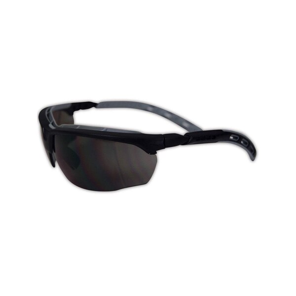 Magid Safety Glasses Anti-Fog, Grey Lens, 1 PR - Z100BKAFGY