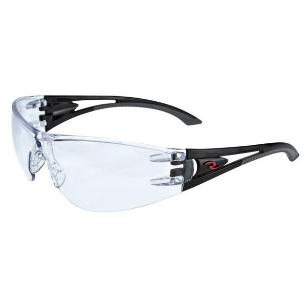Radians Radians Optima Half Frame Safety Glasses, Clear Lens, Clear Frame - OP1010ID