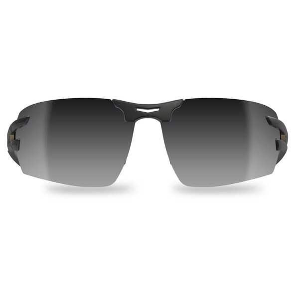 Edge Eyewear Edge Salita Anti-Fog Safety Glasses Silver Mirror Lens Black Frame 1 pk - SL117
